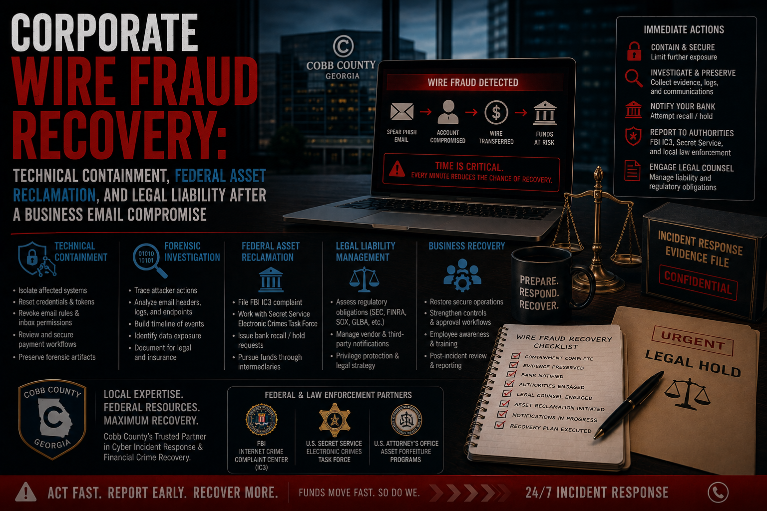 Corporate Wire Fraud Recovery