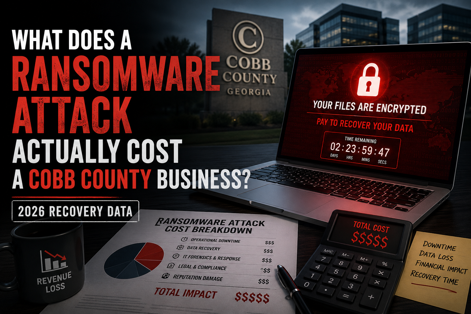 What Does a Ransomware Attack Actually Cost a Cobb County Business?
