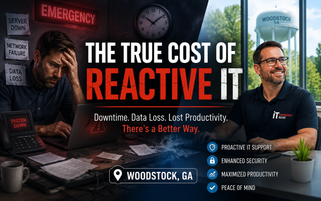 The True Cost of Reactive IT: A Forensic and Financial Cost-Benefit Analysis for Woodstock Businesses