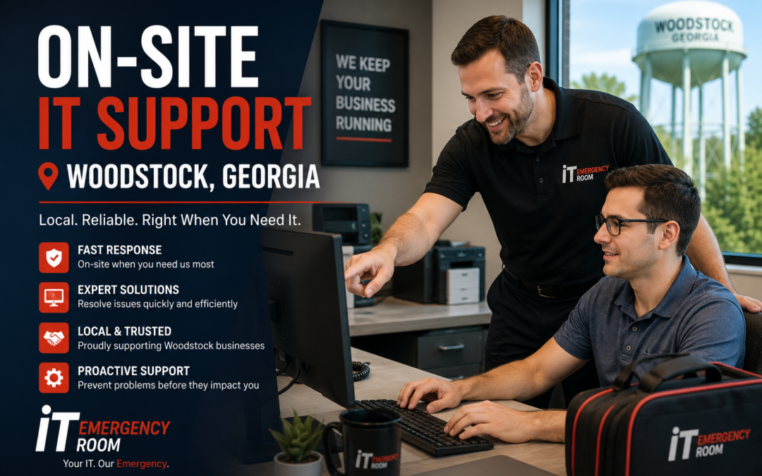 On-Site IT Support Services vs. Remote-Only Helpdesks: The Critical Role of Rapid Physical Dispatch in Woodstock, Georgia
